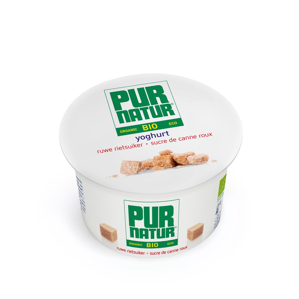 Yaourt nature entier sucré bio Pur Natur 12x100g