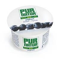 Yaourt myrtille bio Pur Natur 12x100g